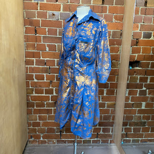 Vivienne Westwood Anglomania Heart Neck Denim Dress