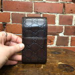 GUCCI retro leather ciggie case