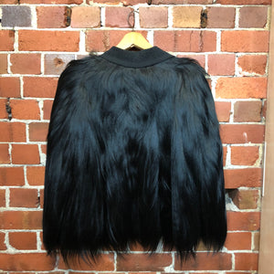 Exotic 1920's Monkey fur SAKS FIFTH AVE cape jacket