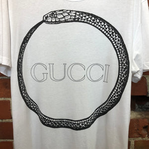 GUCCI snake print t-shirt