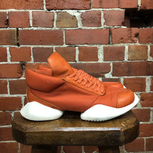 RICK OWENS leather sneakers 9.5