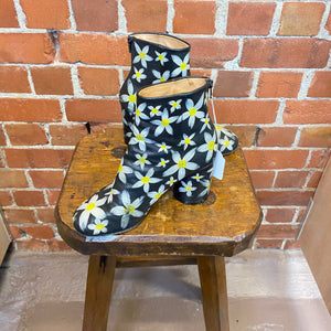 MARTIN MARGILEA Hand painted leather boots 38