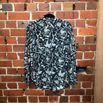 MOSCHINO 1980s patterned shirt