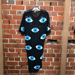 DISCOUNT UNIVERSE sequin eyes mesh dress!