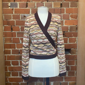 MISSONI wool wrap cardy