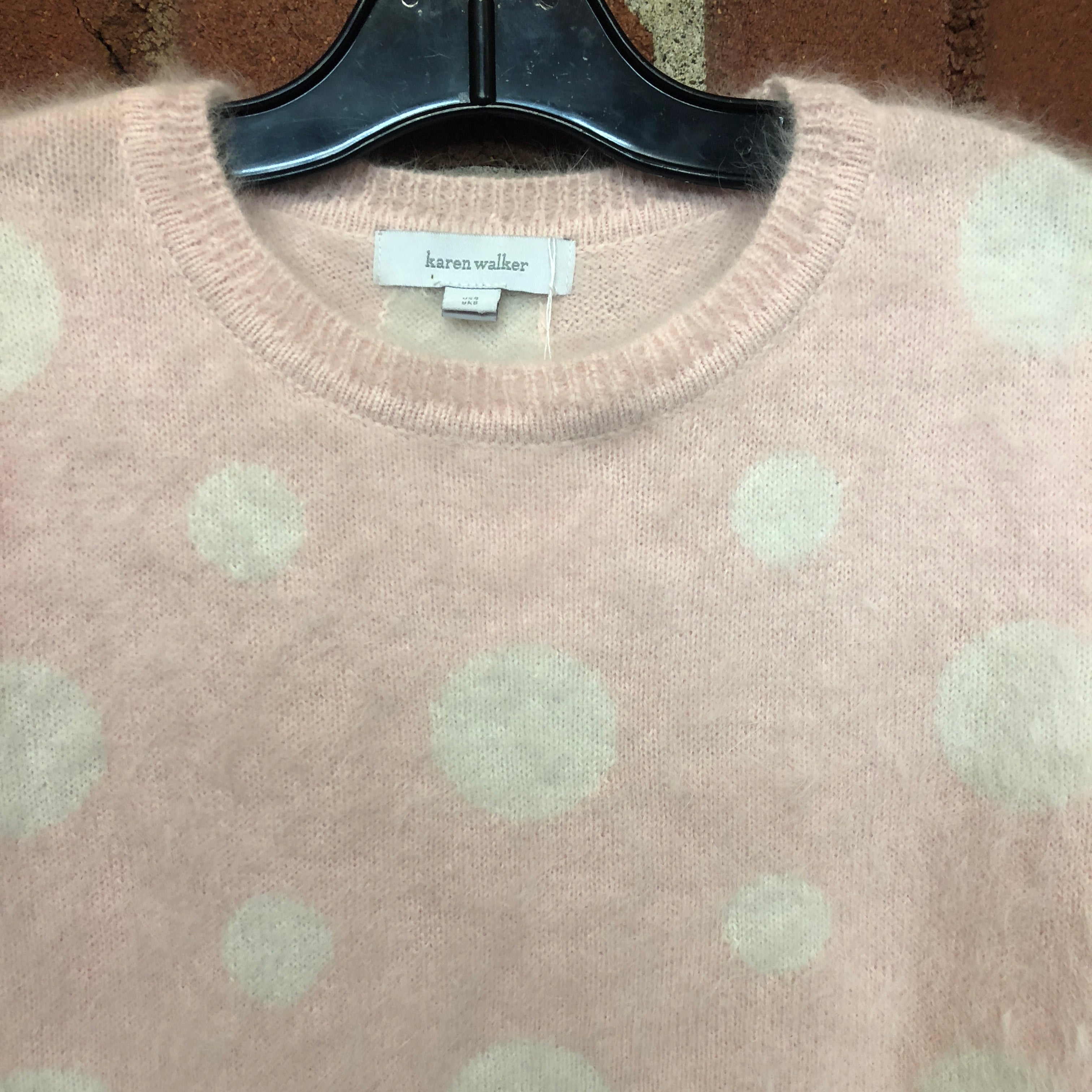 KAREN WALKER angora jumper