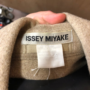 ISSEY MIYAKE fabulous long wool coat