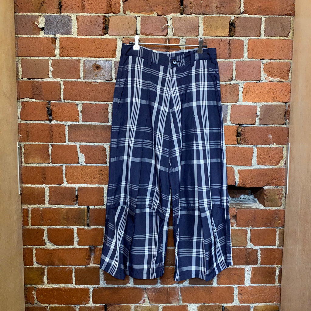 Y'S YOHJI YAMAMOTO tartan pants