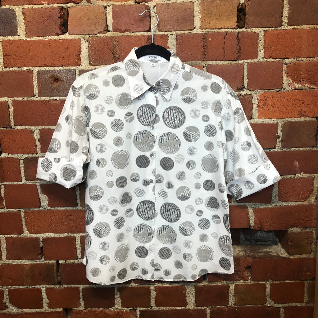 MOSCHINO cotton balloon print shirt!