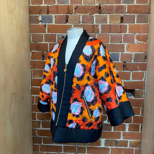 KENZO X H M quilted reversible kimono sleeve jacket Wellington Hunters and Collectors