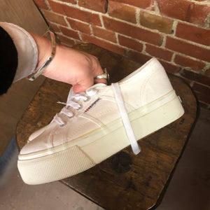 SUPERGA platform sneakers 37