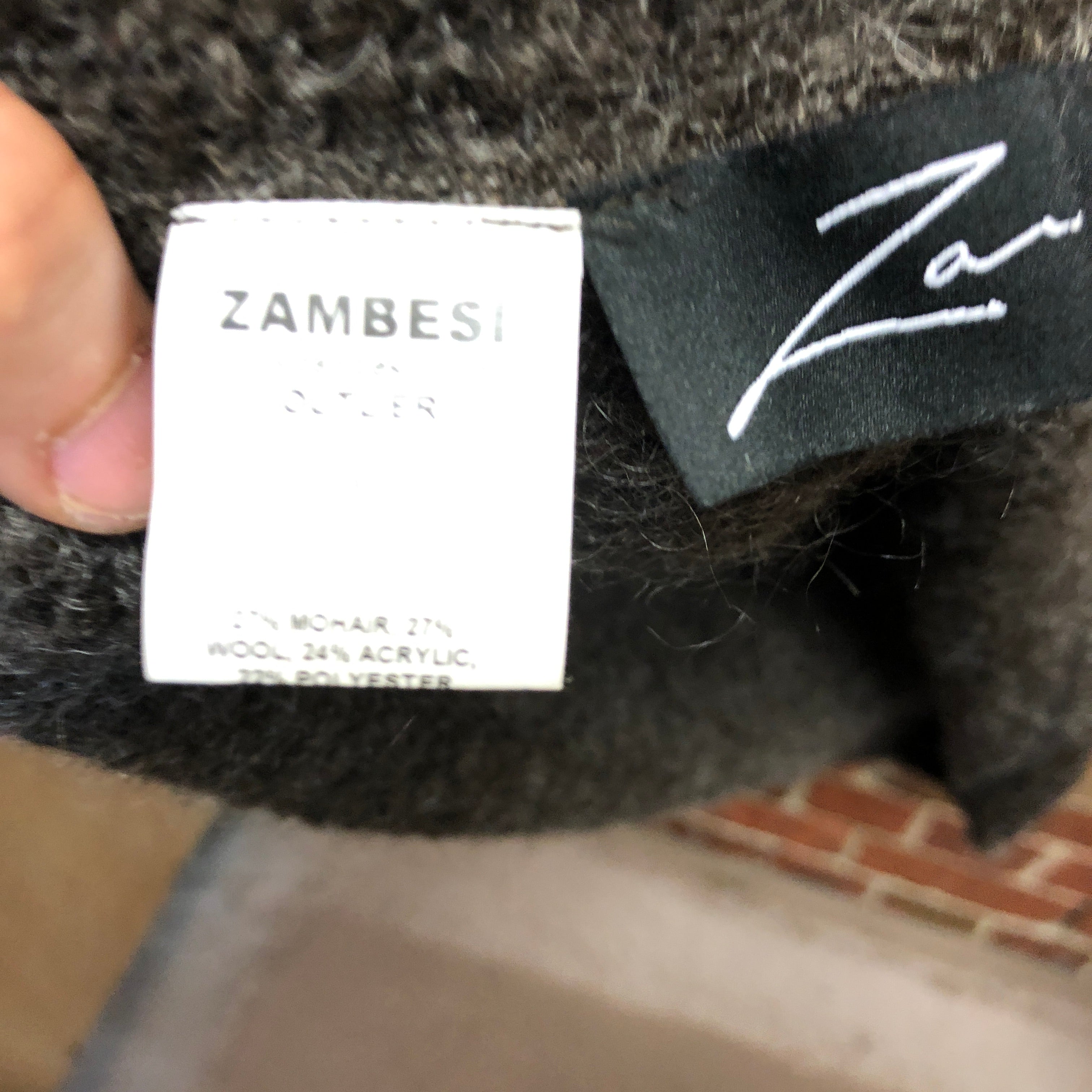 ZAMBESI mohair jumper