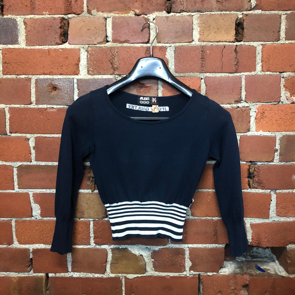 JPG by GAULTIER cotton sailors knit top