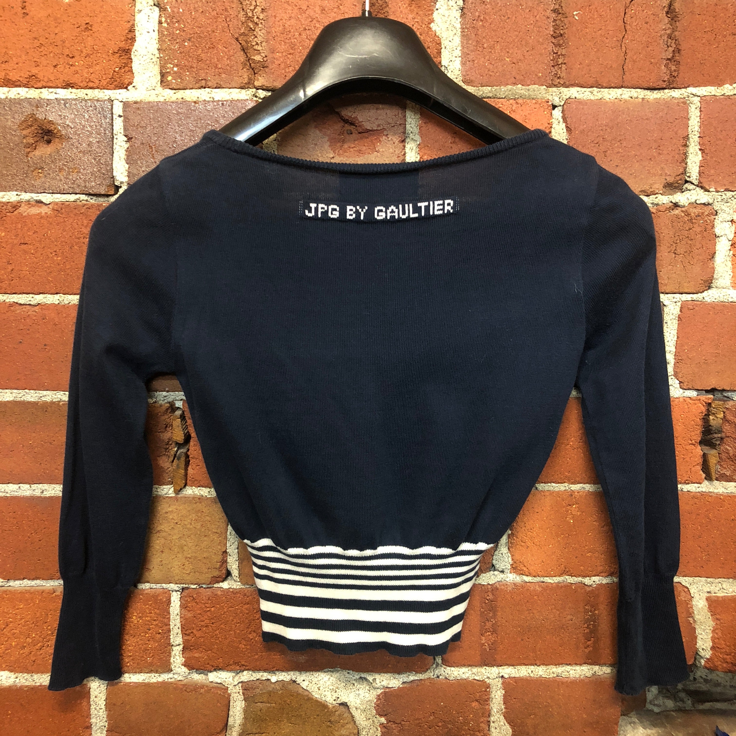 JPG by GAULTIER cotton sailors knit top