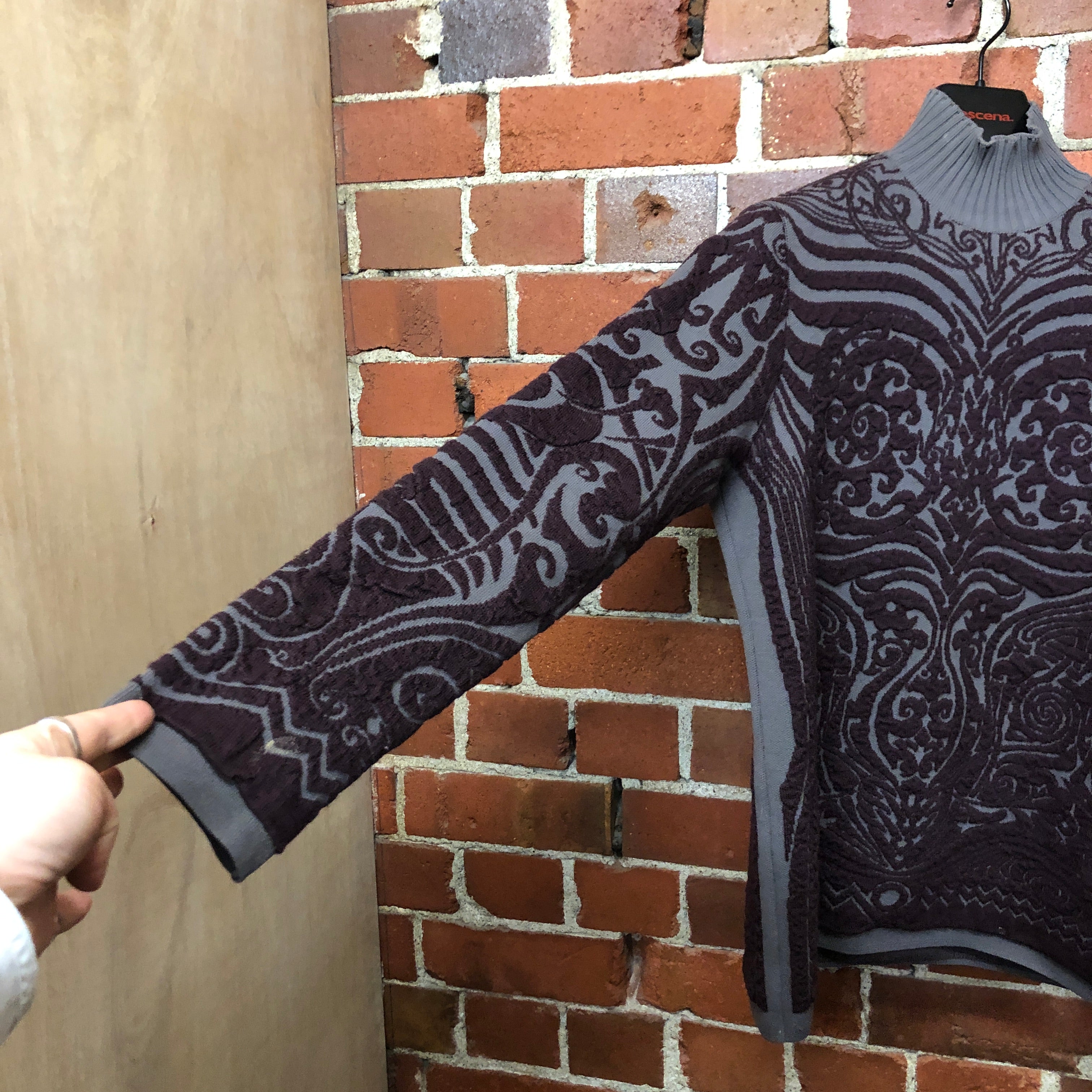 JEAN PAUL GAULTIER RARE tribal tattoo jumper!!!