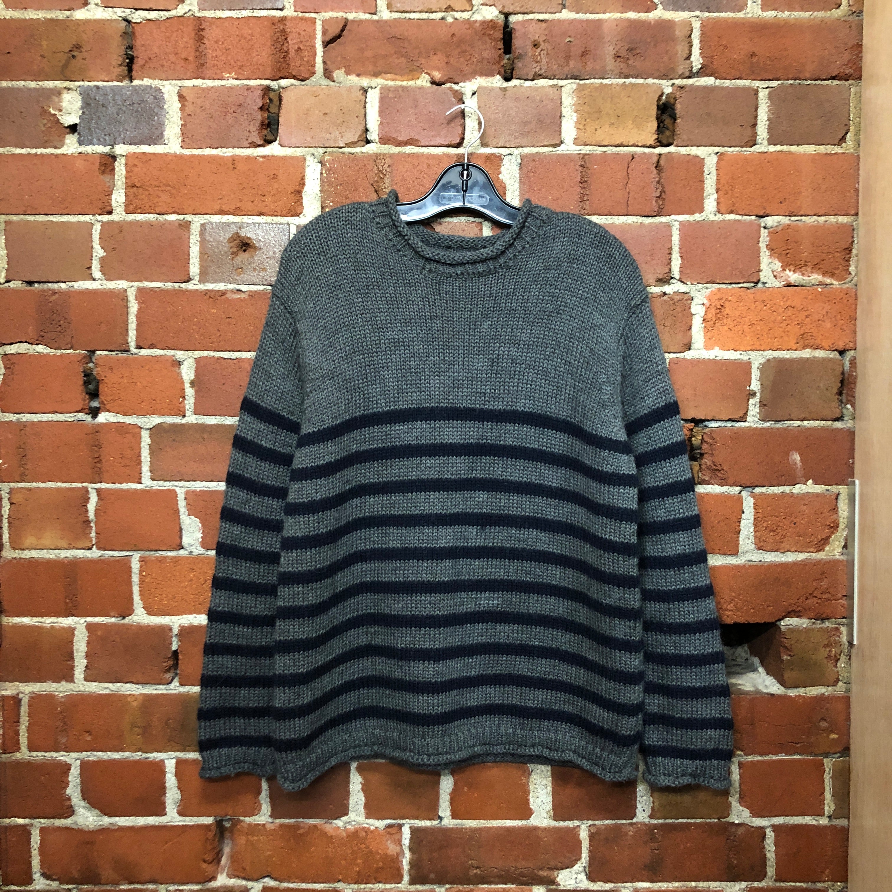 JEAN PAUL GAULTIER nautical wool jumper