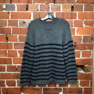 JEAN PAUL GAULTIER nautical wool jumper