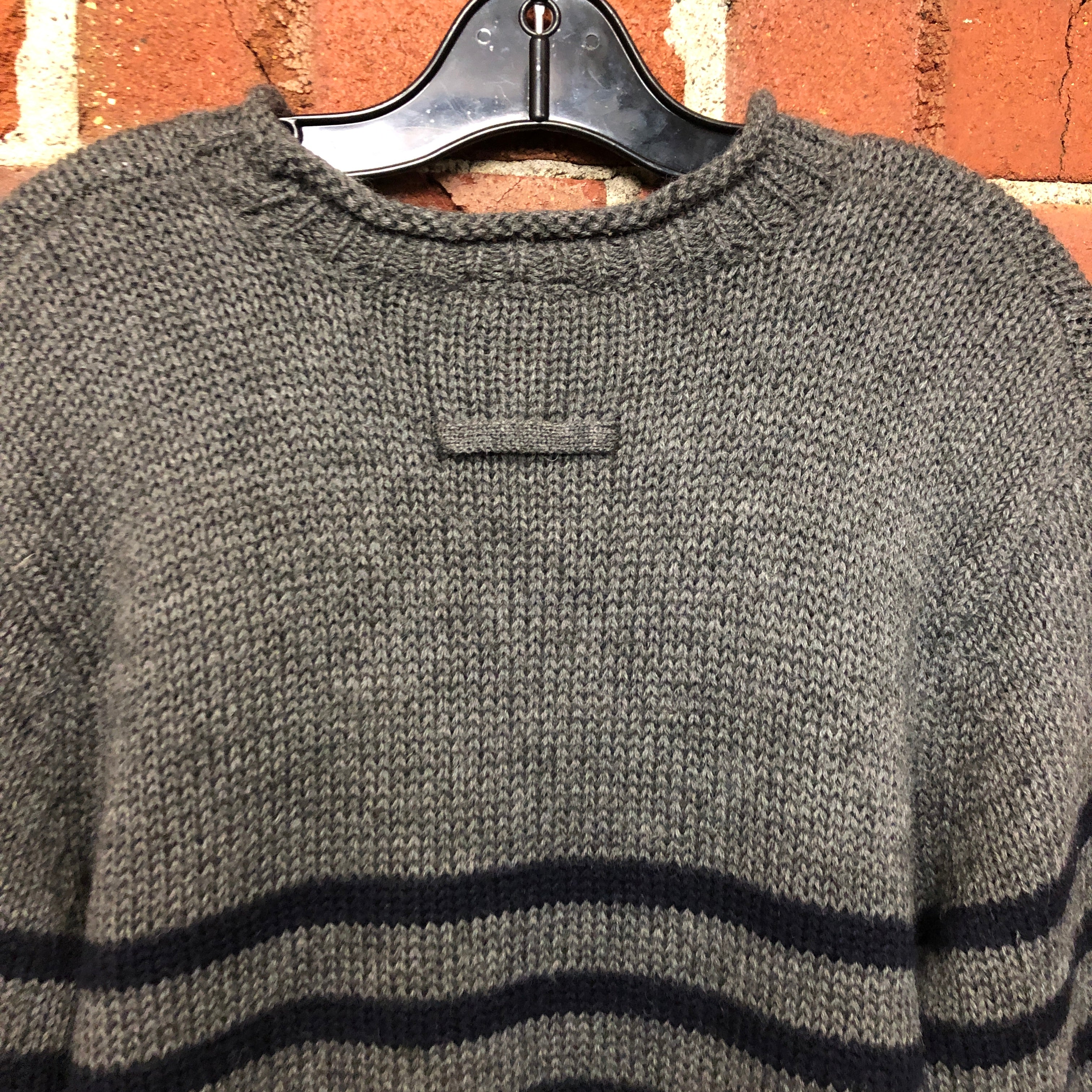 JEAN PAUL GAULTIER nautical wool jumper