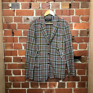 COMME DES GARCONS 2004 tartan jacket