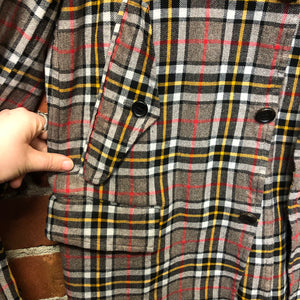 COMME DES GARCONS 2004 tartan jacket