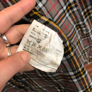 COMME DES GARCONS 2004 tartan jacket