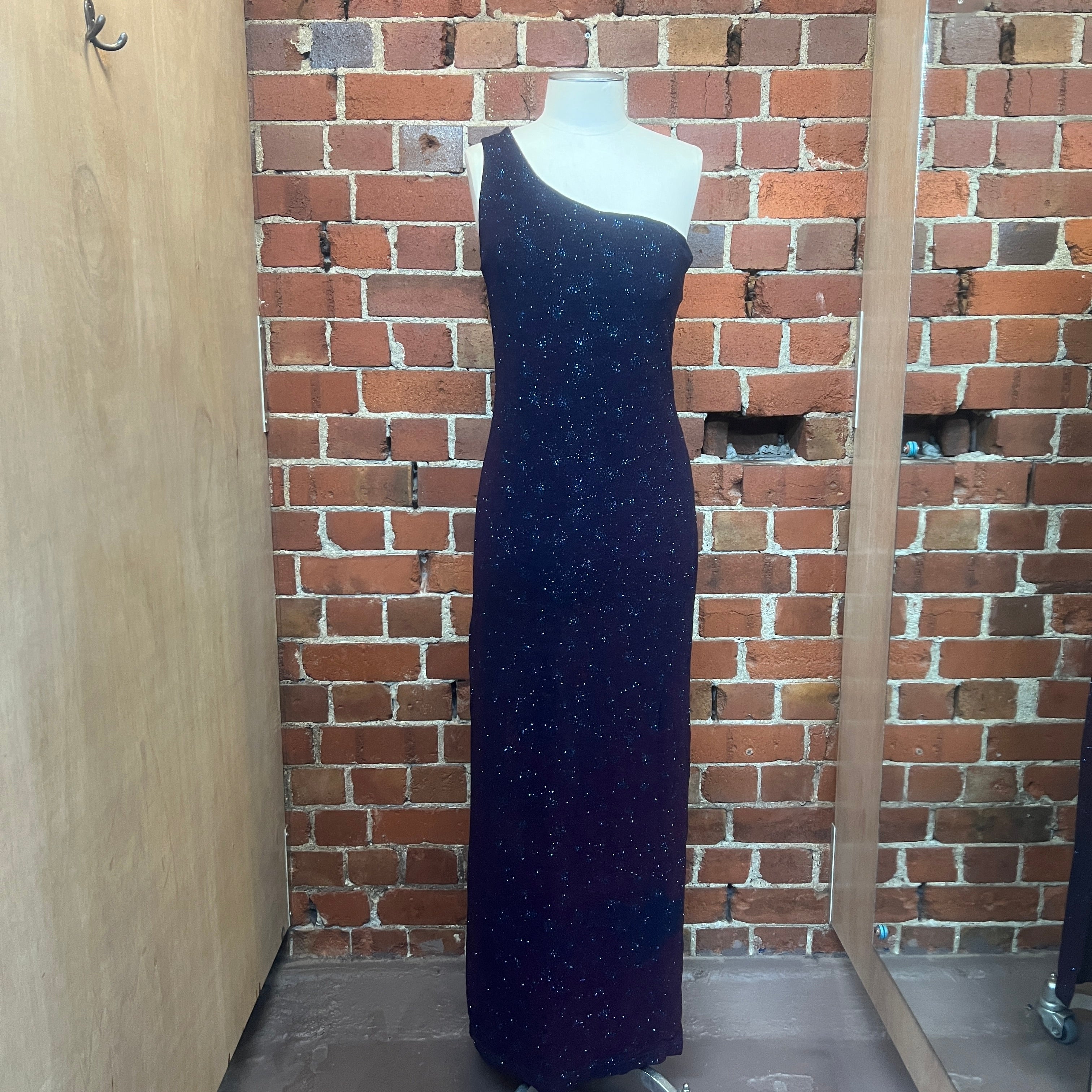 USA DESIGNER Y2K sparkle gown