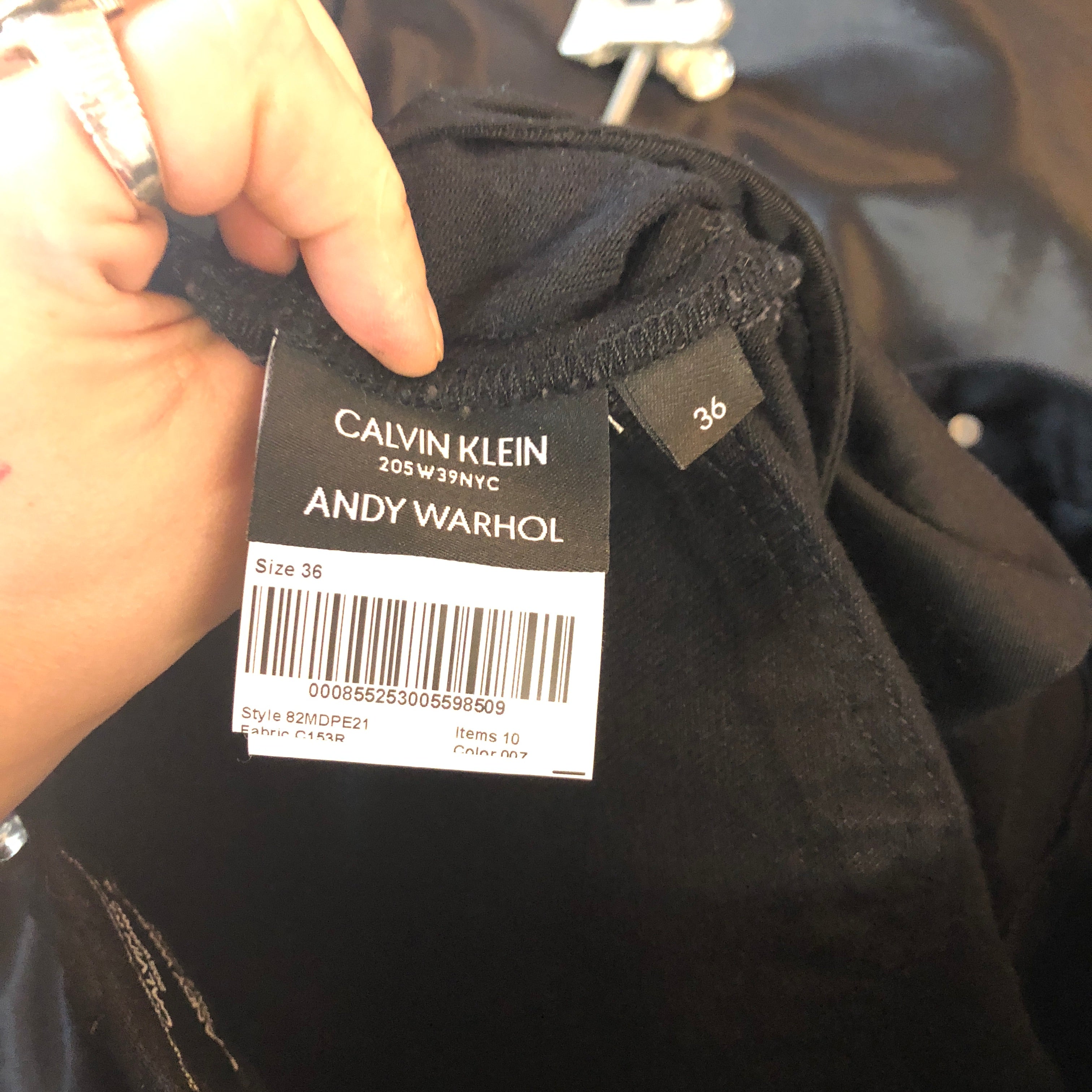 ANDY WARHOL X CALVIN KLEIN jeans