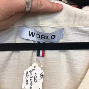 WORLD merino wool cape