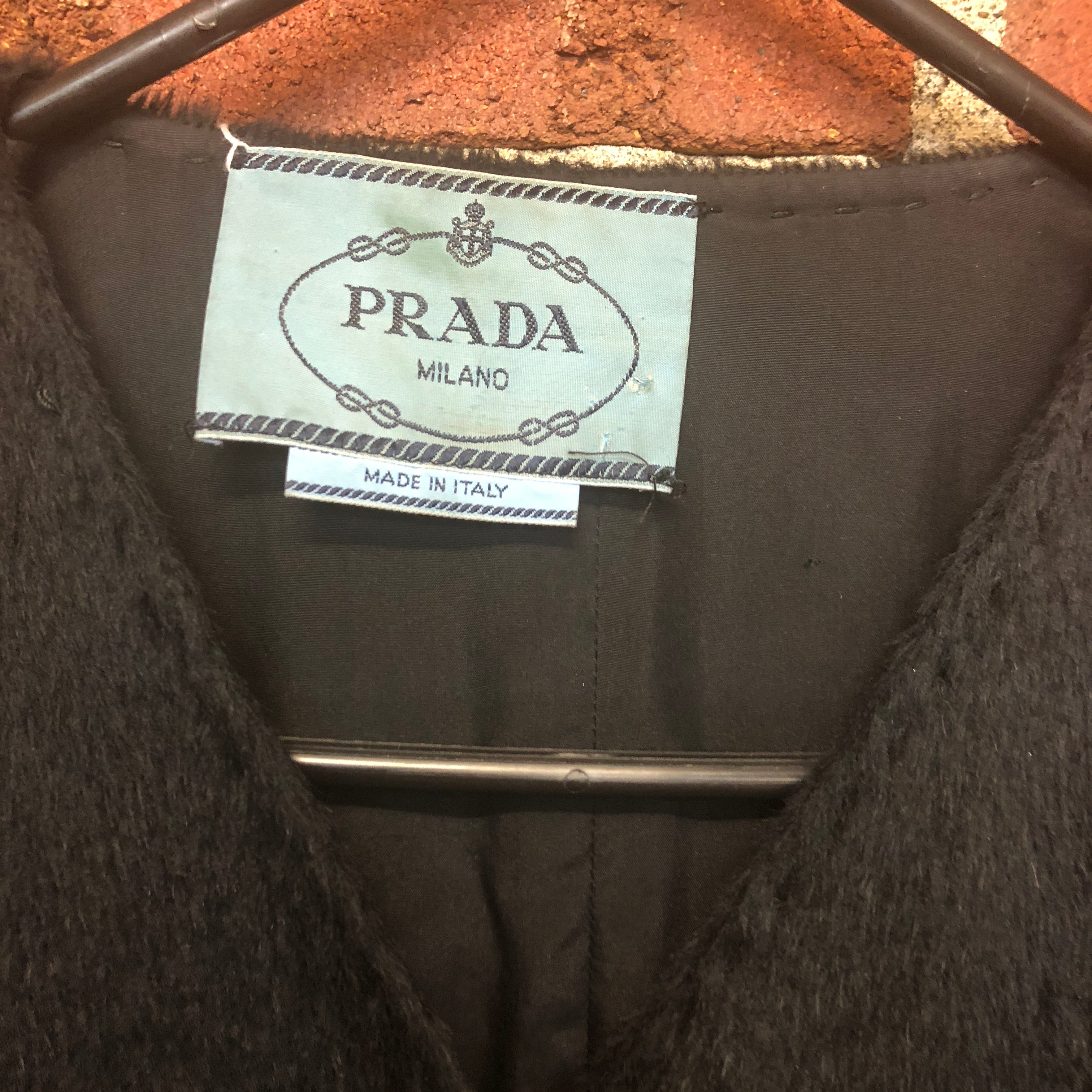 PRADA alpaca wool jacket