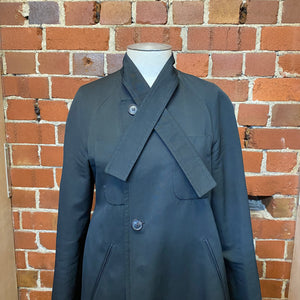 RAF SIMONS drill overcoat