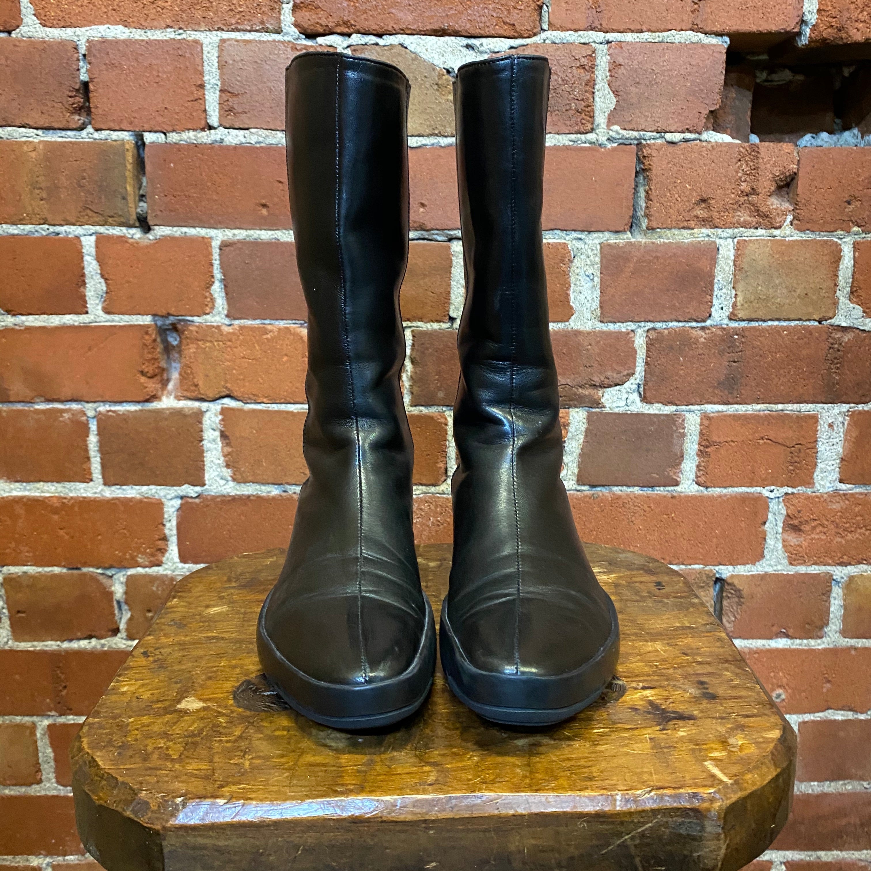 PRADA leather boots 36