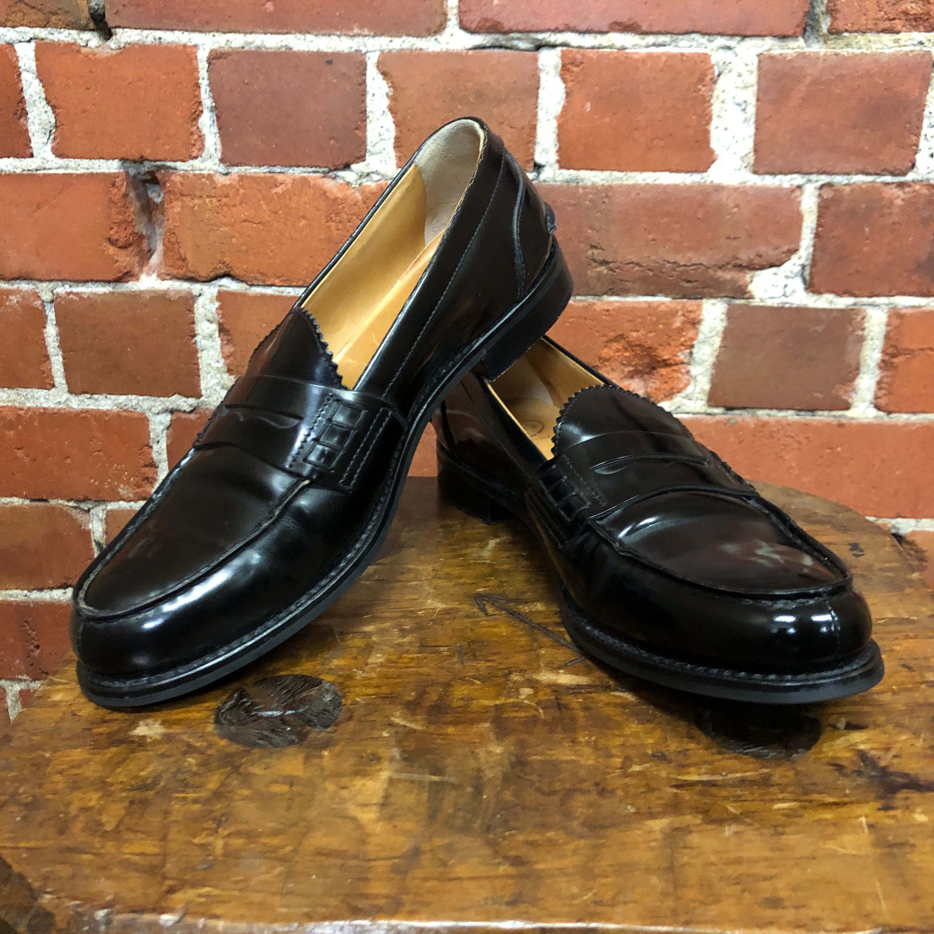 CHURCHES leather loafers 38