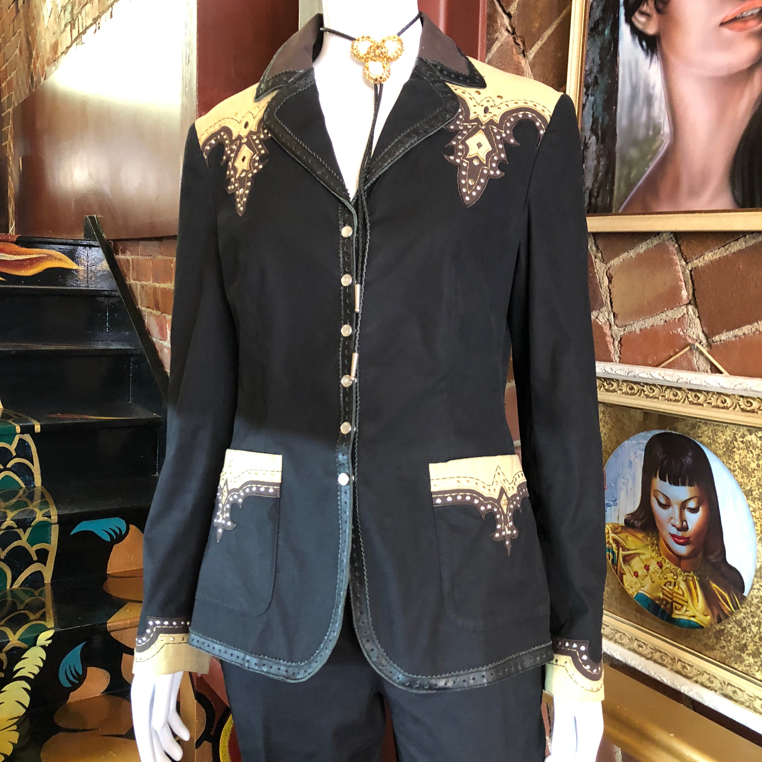 MOSCHINO WESTERN SUIT