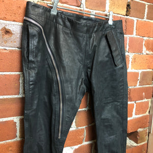 RICK OWENS leather pants!