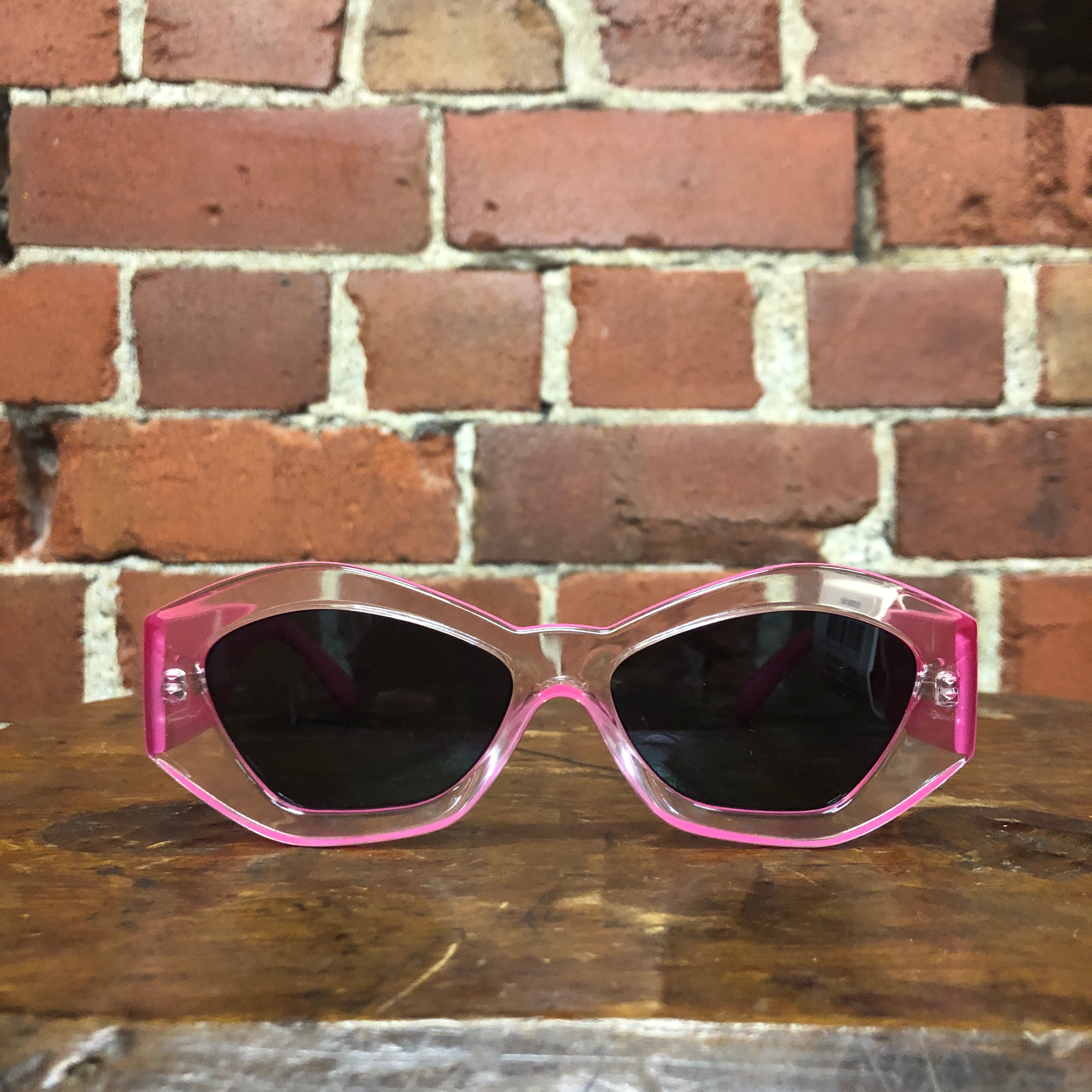 LE SPECS GINSCHET sunglasses PINK/CLEAR