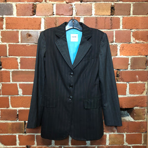 MOSCHINO pinstriped wool suit