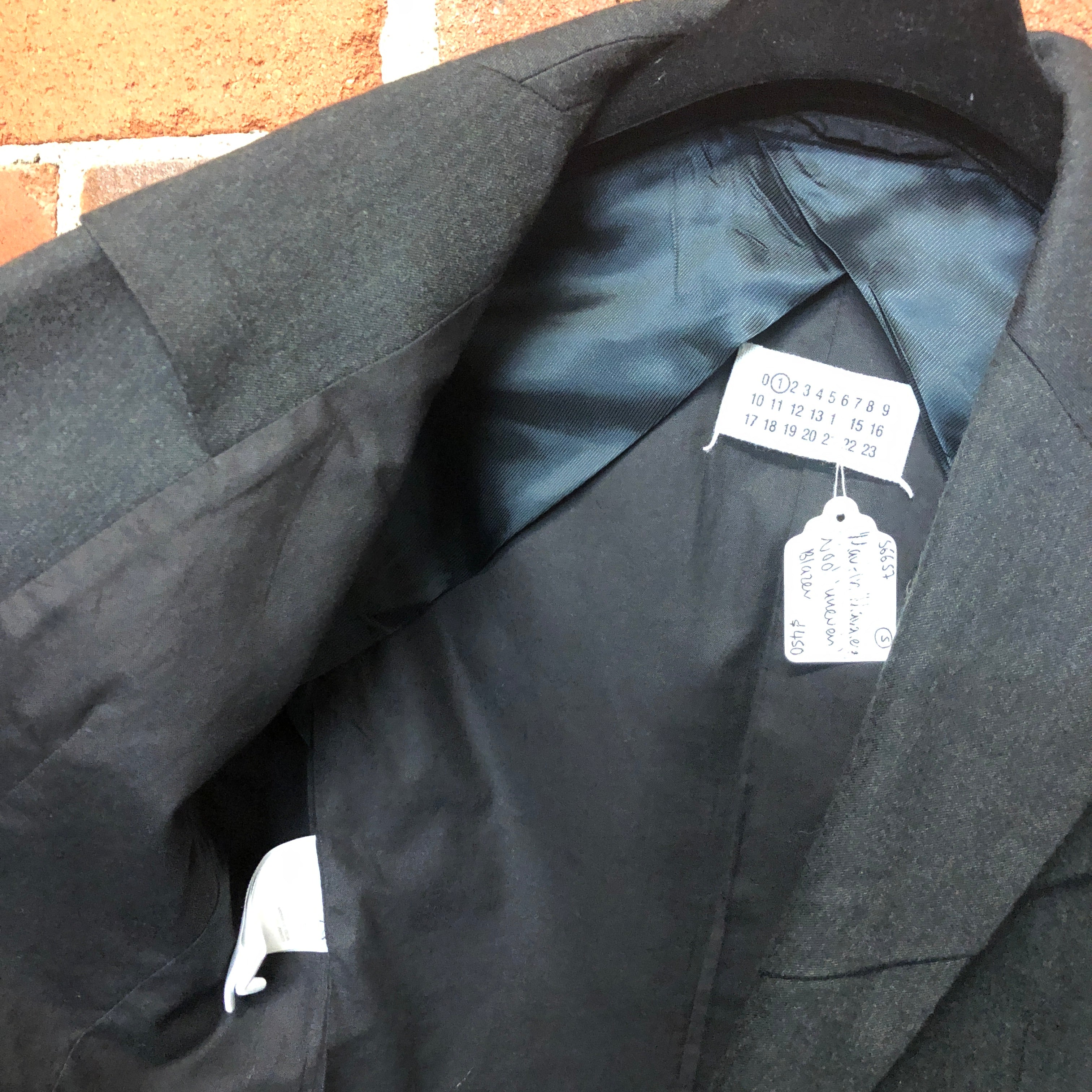 MARTIN MARGIELA fine wool blazer