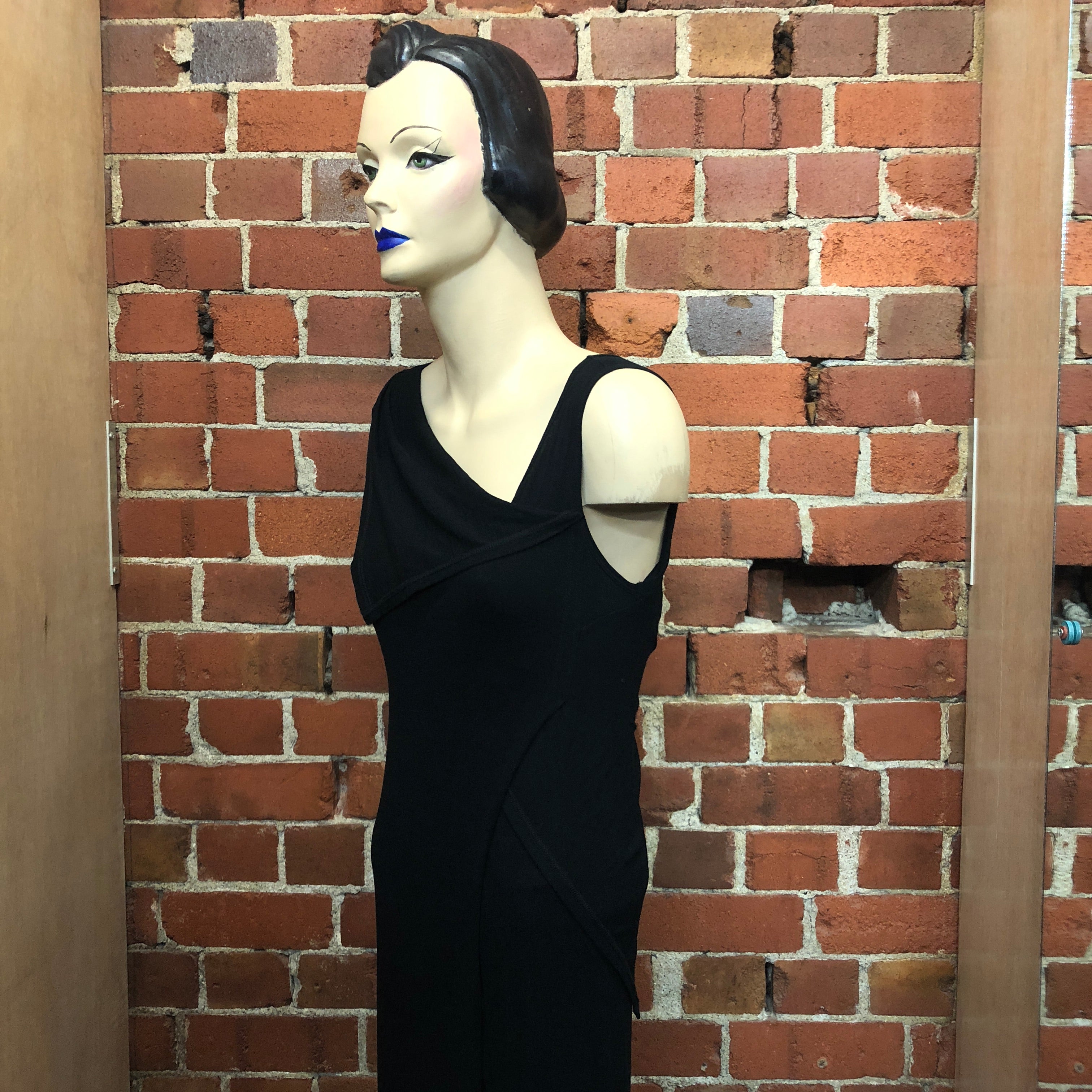ISSEY MIYAKE cotton knit gown