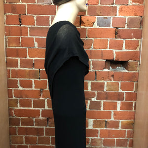 ISSEY MIYAKE cotton knit gown