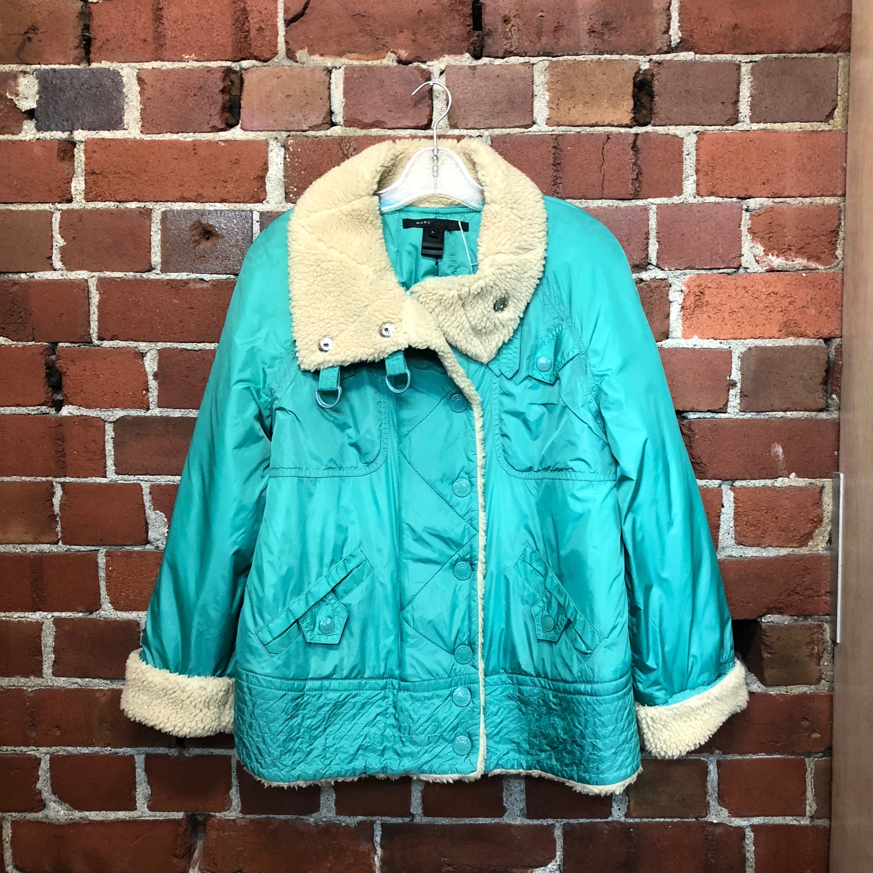 Marc jacobs clearance shearling jacket