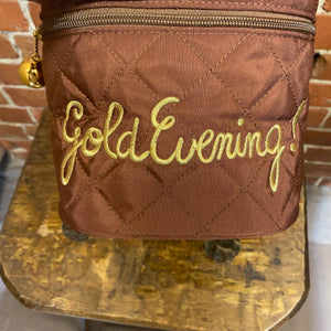 MOSCHINO 1990'S "Gold Evening" handbag