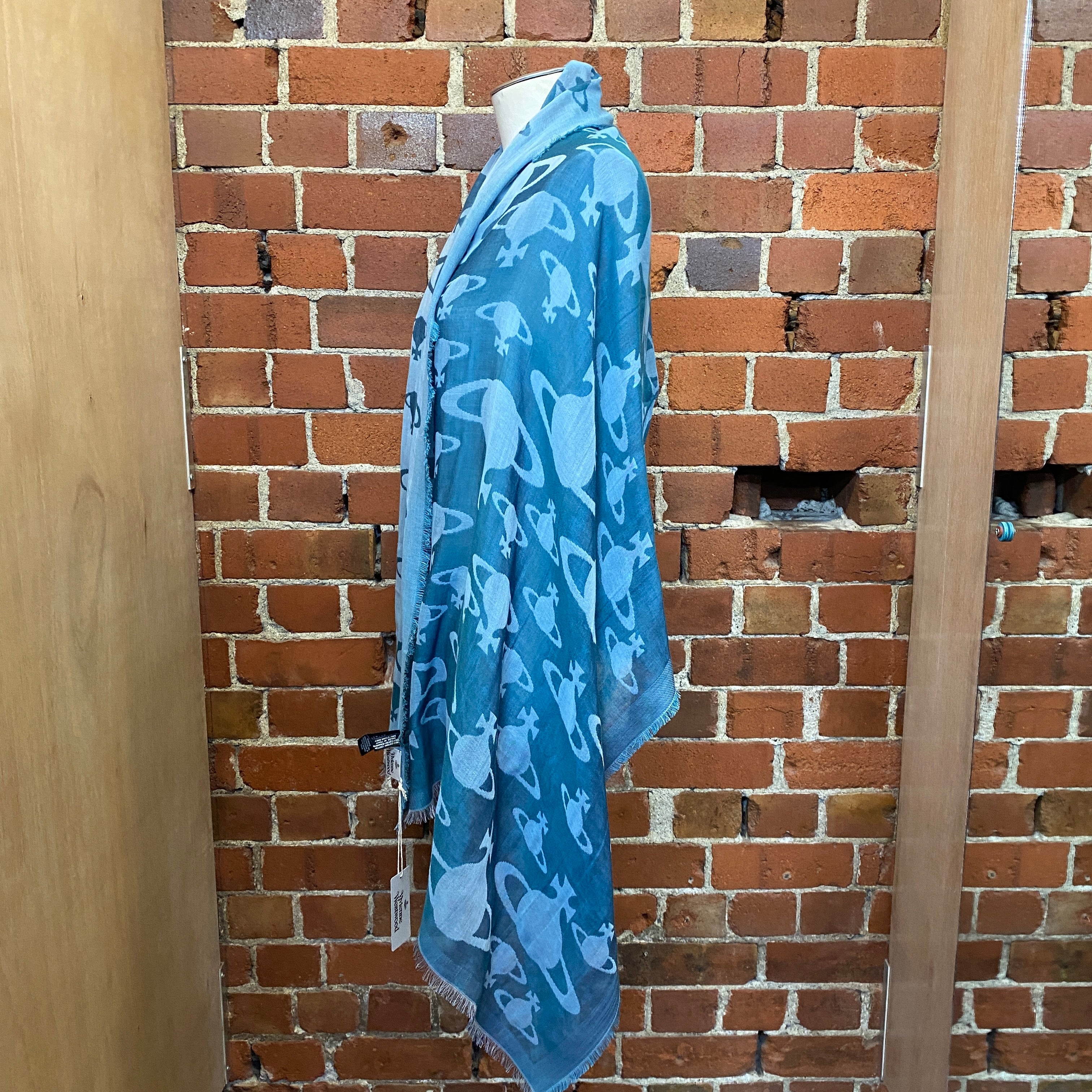 VIVIENNE WESTWOOD cotton orb scarf