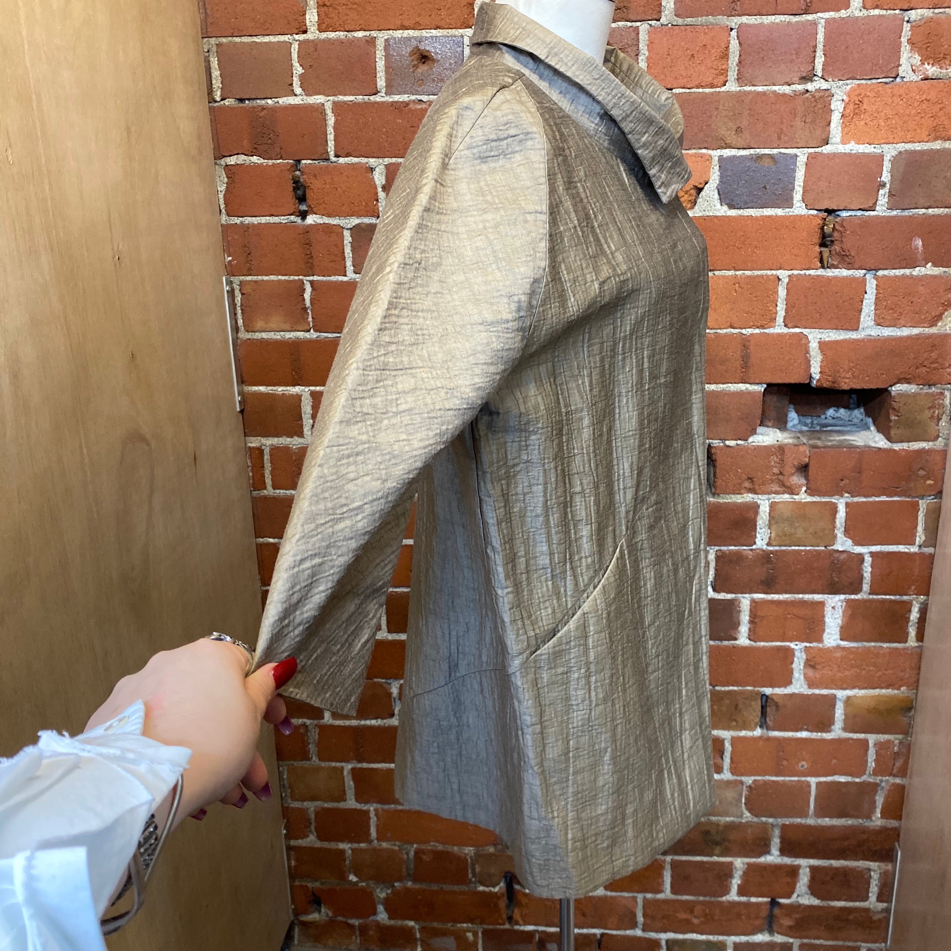 MARNI linen blend coat