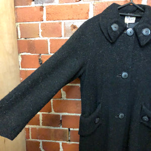 1960 alpaca wool coat