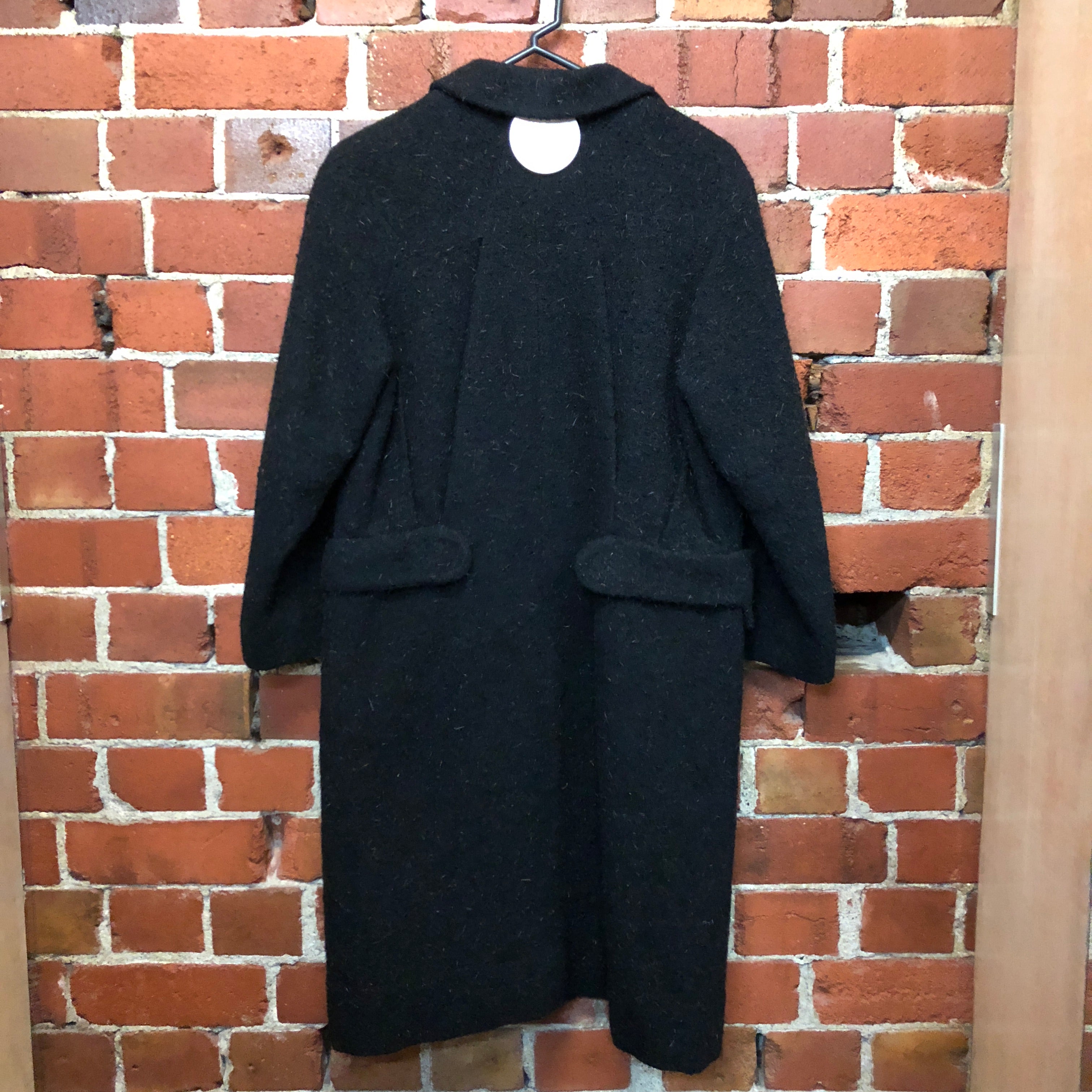 1960 alpaca wool coat