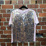 DRIES VAN NOTEN sequin front tee