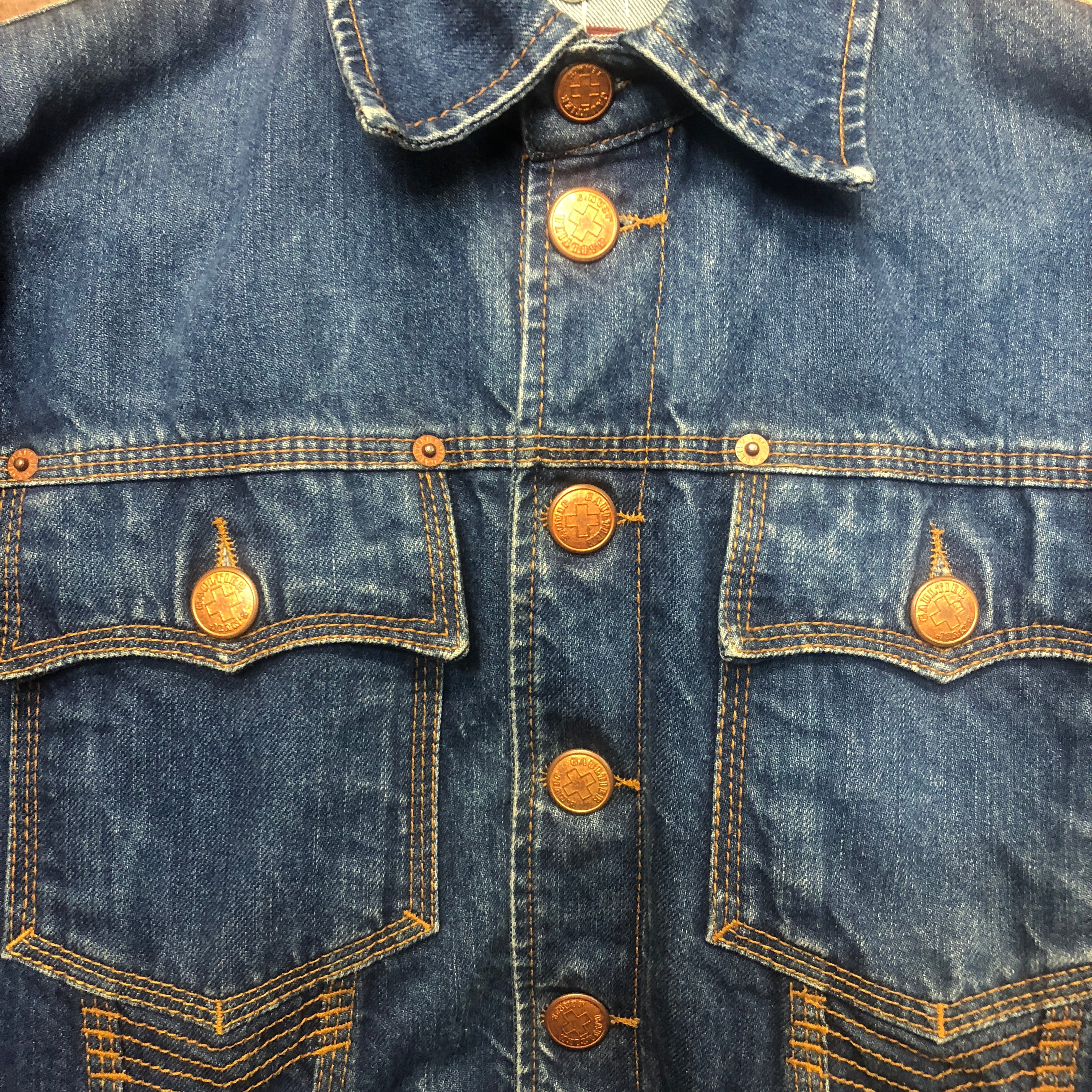 GAULTIER 1990s denim jacket