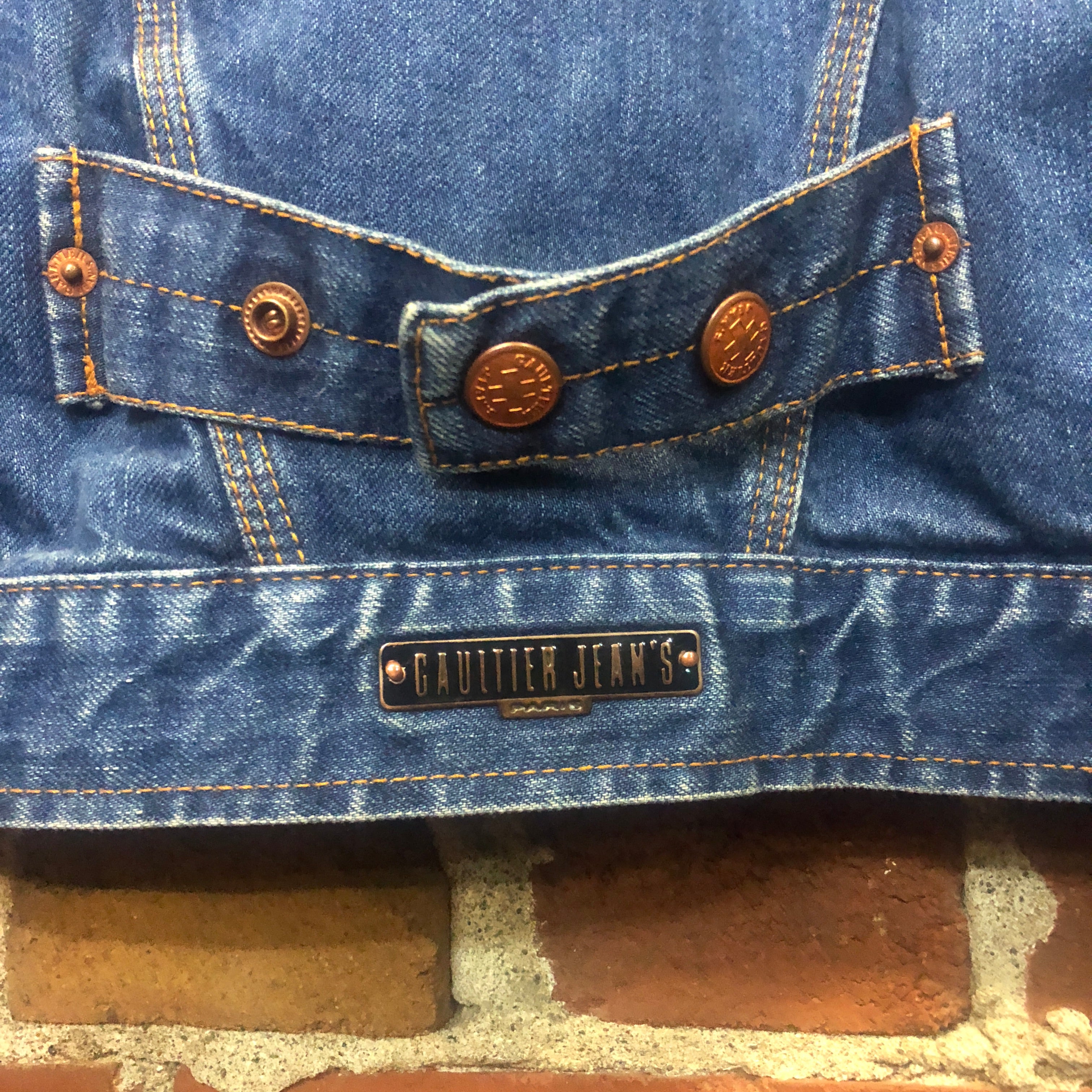 GAULTIER 1990s denim jacket