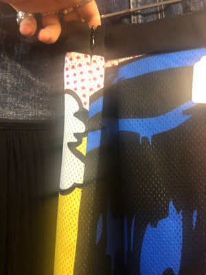 COOP Roy Lichtenstein pop art print skirt