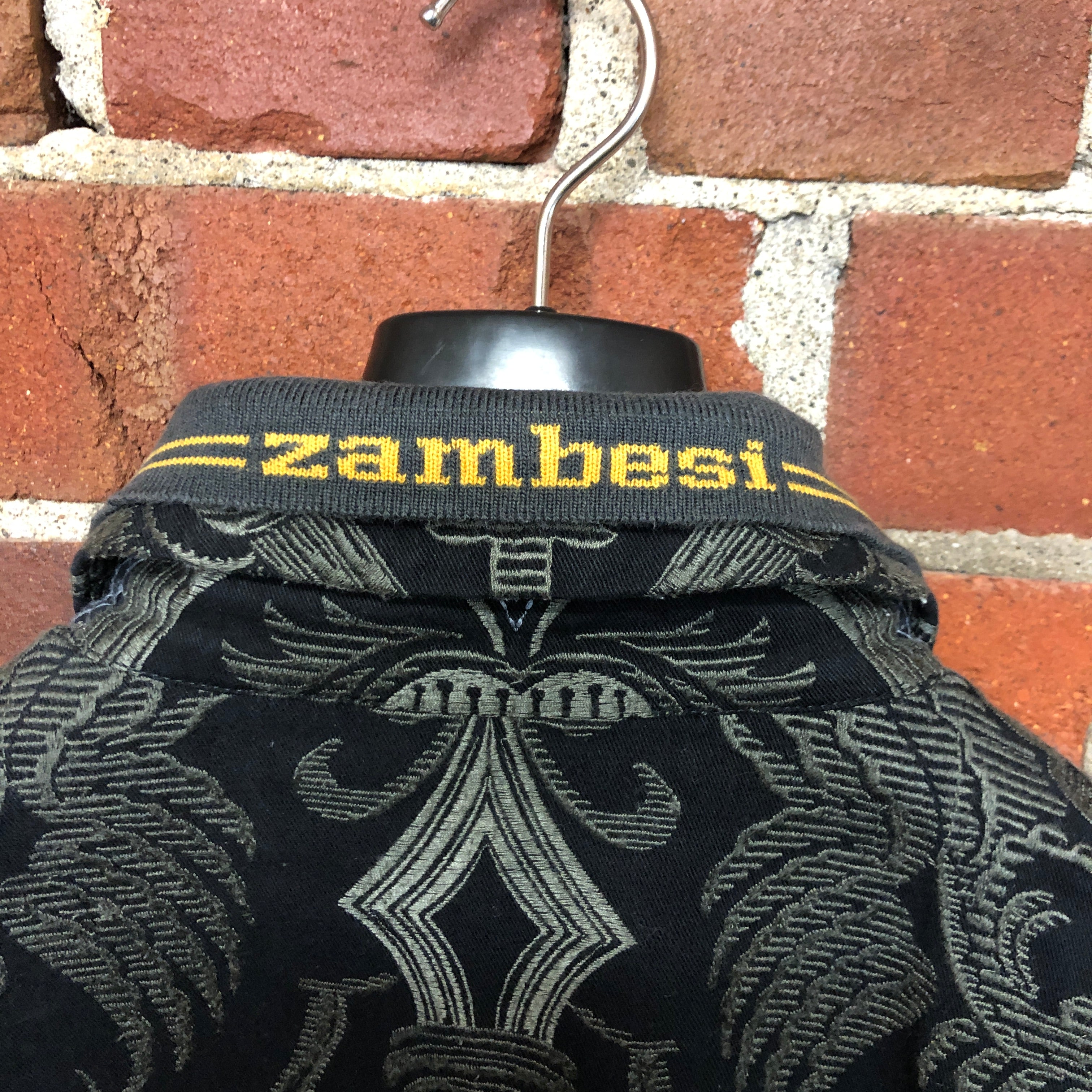 ZAMBESI embroidered fabric bomber